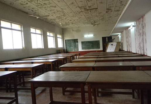 Drawing hall for engineering and Navigation chart work