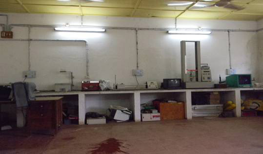 Fishing gear Material testing laboratory